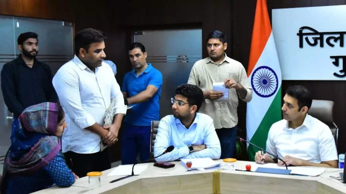 Gurugram News : जनसंवाद का महत्वपूर्ण मंच है समाधान शिविर : अजय कुमार