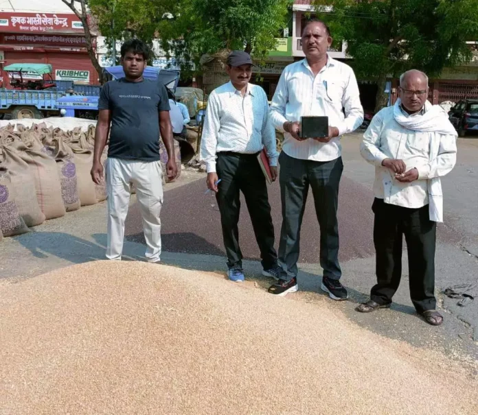 So far, 31 thousand 183 metric tonnes of mustard and 22 thousand 957 metric tonnes of wheat have arrived in the district's mandis.