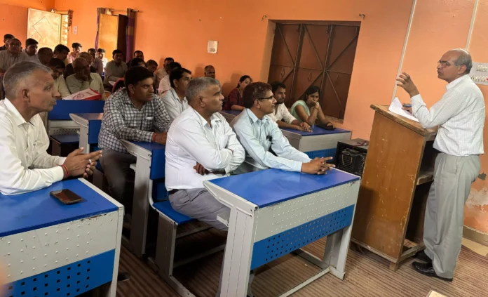 The District Education Officer held a meeting with the private school operators of all three blocks
