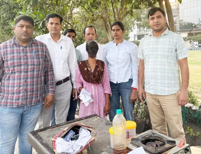 Gurugram News : एनसीबी की टीम को महिला के पास से 8.74 ग्राम हेरोइन बरामद