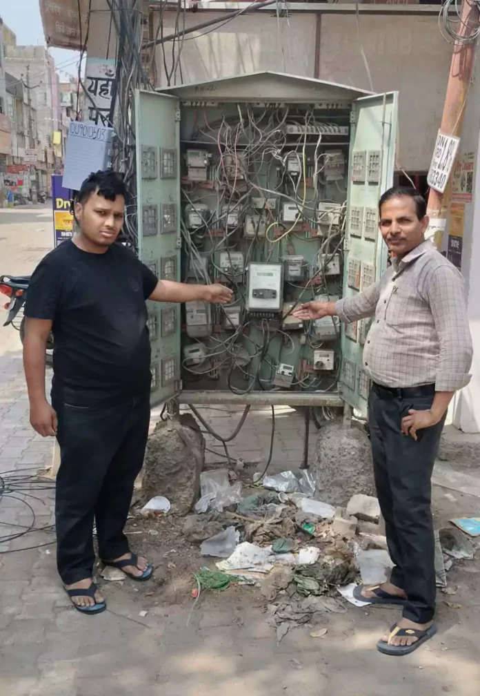 The electricity department is waiting for a big accident to happen