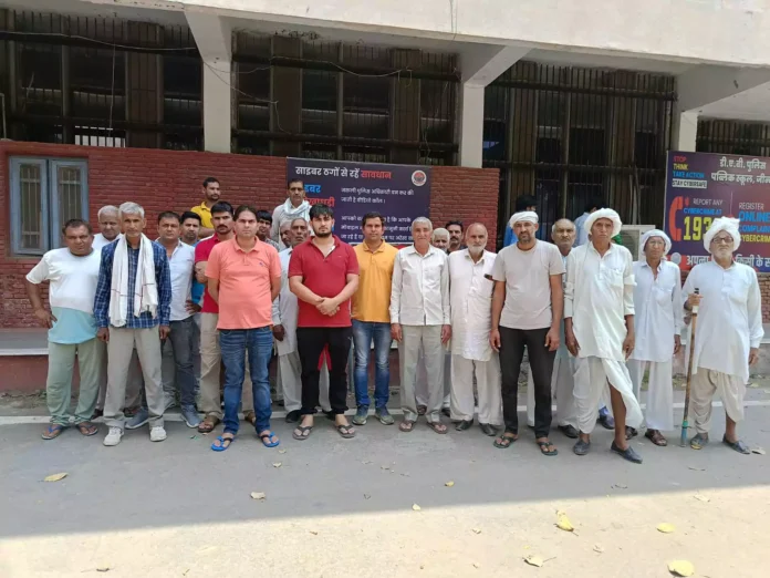 Jind News : दोहरा हत्याकांड का पीडि़त परिवार एसपी से मिला, रखी मांगें