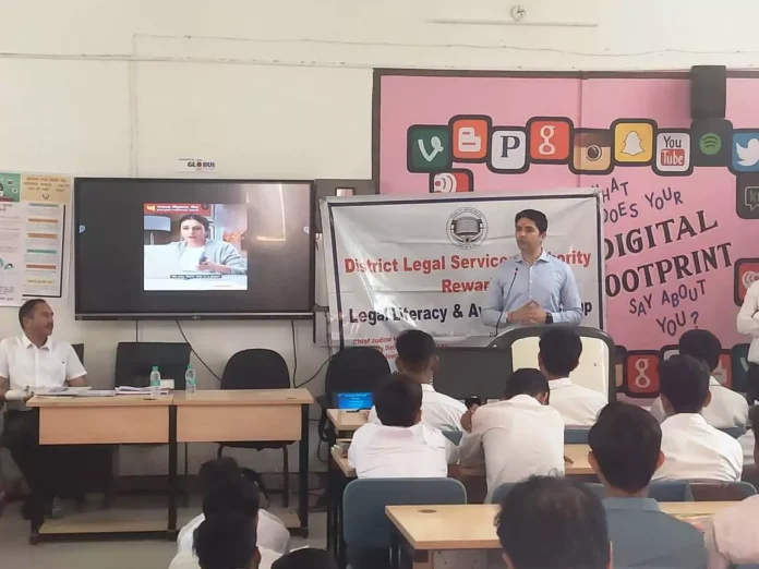 Under the Secure Your Digital World campaign, students were made aware against cyber fraud