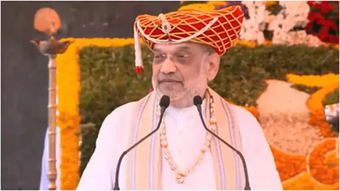Amit Shah Raigad Visit