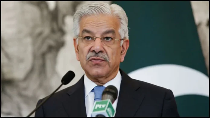 Defence Minister Khwaja Asif