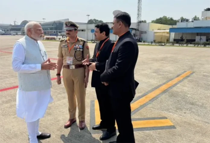 PM Modi Action