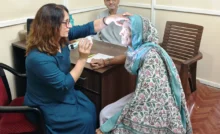 121 patients were screened in the camp