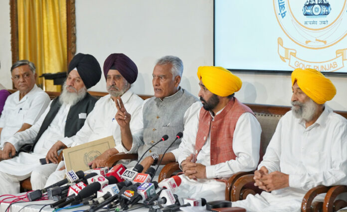 Punjab-Haryana Water Conflict : पानी को लेकर पंजाब के सभी दल एकजुट