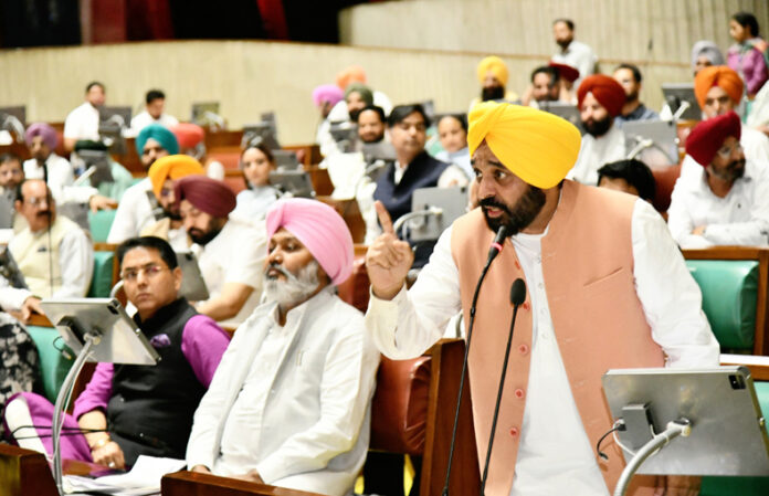 Punjab-Haryana Water Dispute : भाजपा जबरदस्ती पंजाब पर अपना फैसला थोप रही : मान