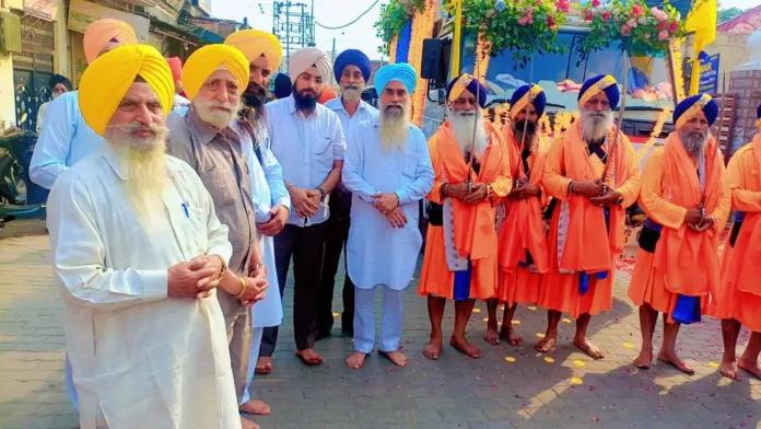 A grand Nagar Kirtan was organised on the martyrdom day of Shri Guru Arjun Dev Ji Maharaj