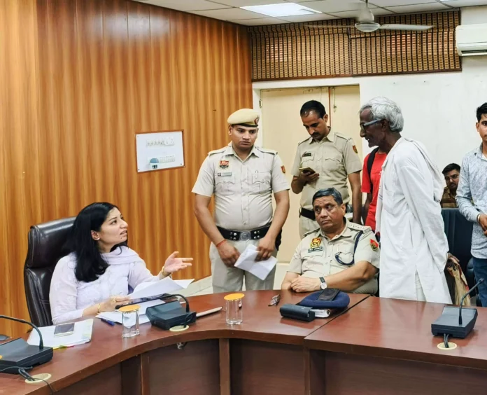 ADC Anupama Anjali resolved public problems in the Samadhan camp