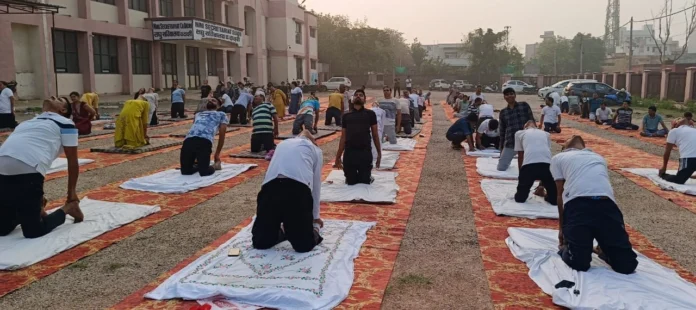 Administration busy in preparations for 11th International Yoga Day
