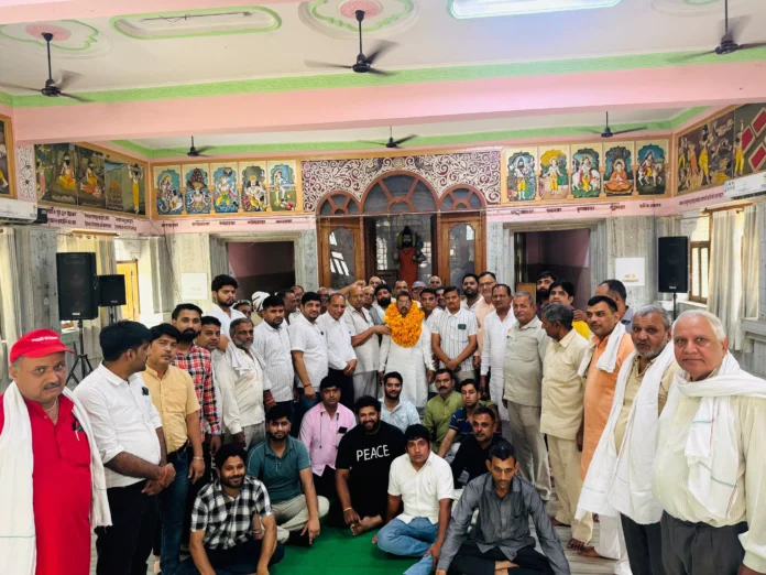 Bhiwani News : अधिवक्ता भूपेंद्र भारद्वाज बने ब्रह्मचारी आश्रम ट्रस्ट के अध्यक्ष