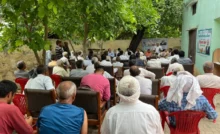Agricultural development resolution campaign run in the district