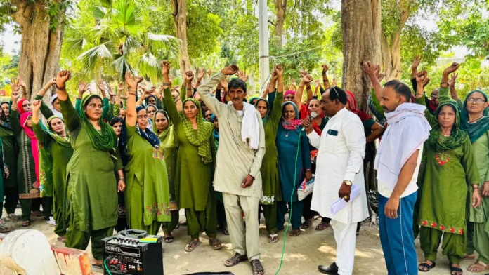 Jind News : मिड डे मिल वर्कर्स की मांगें न माने जाने पर जताया रोष