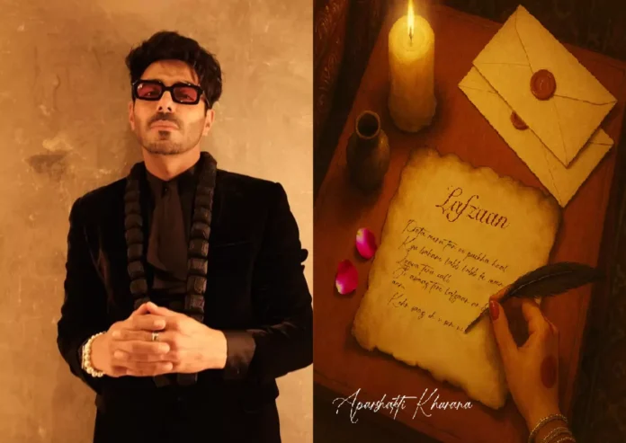 Aparshakti Khurana's new offering 'Lafzaan' launched with a bang