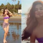 पर्पल बिकिनी में Avneet Kaur ने लगाई बीच पर आग, विराट कोहली से जुड़ा विवाद फिर आया चर्चा में