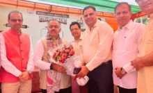 Faridabad News : भाजपा राष्ट्रीय महामंत्री तरुण चुघ का फरीदाबाद पहुंचने पर किया स्वागत