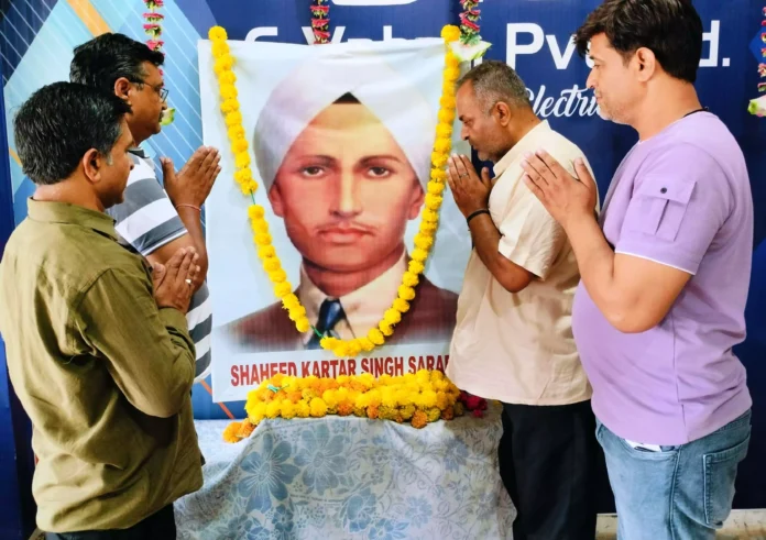 Bhiwani News : करतार सिंह सराभा की जयंती पर भाजपाइयों ने अर्पित किए श्रद्धासुमन