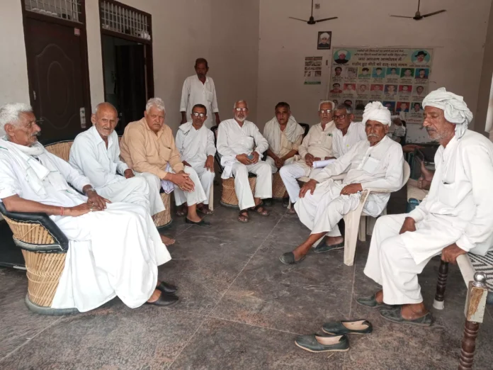 Bhakiyu expressed anger over not getting tubewell connection and DAP, Bhakiyu officials will start hunger strike from June 1