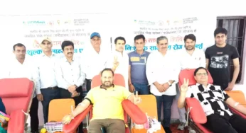 Faridabad News : गांव डीग में रक्तदान का आयोजन, 71 रक्त वीरों ने रक्तदान