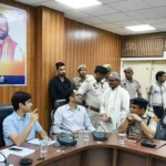 DC Abhishek Meena and SP Hemendra Meena heard the complaints in the solution camp