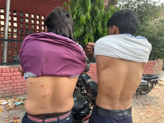 Dalit youth in the grip of caste violence Violence at Panchkula bus stand over putting status, case registered against six under SC-ST Act