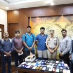 Faridabad News : पुलिस उपायुक्त अपराध ने गुम हुये 57 मोबाइल फोन लौटाया वापिस