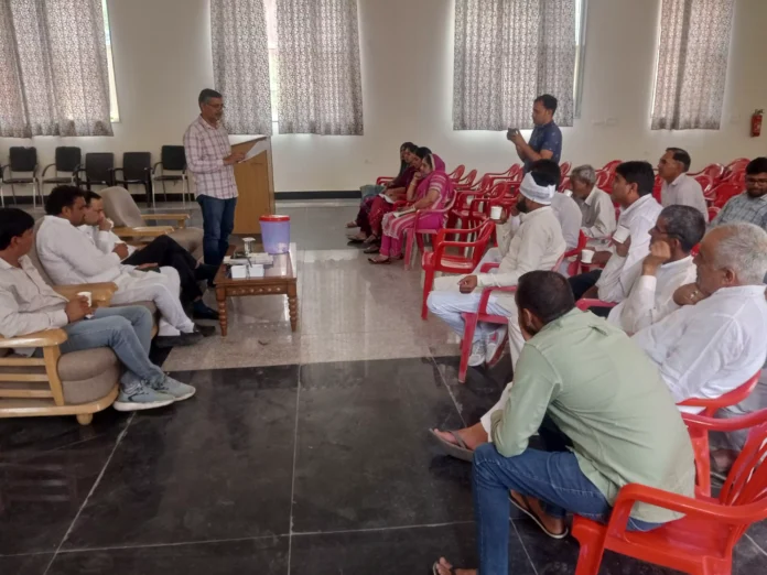 Draw of wards of Badhra and Hansavas village for Panchs