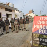 Every activity of the police is monitored with anti-riot equipment, 12 CCTVs and 5 body cameras