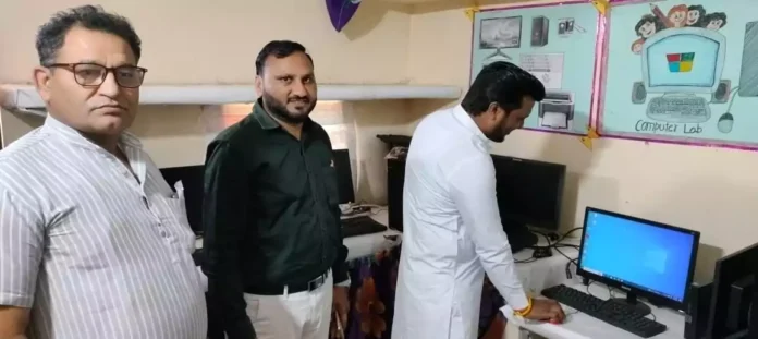 FPAI and Prayog Foundation opened a free computer center in Mauli Jagran