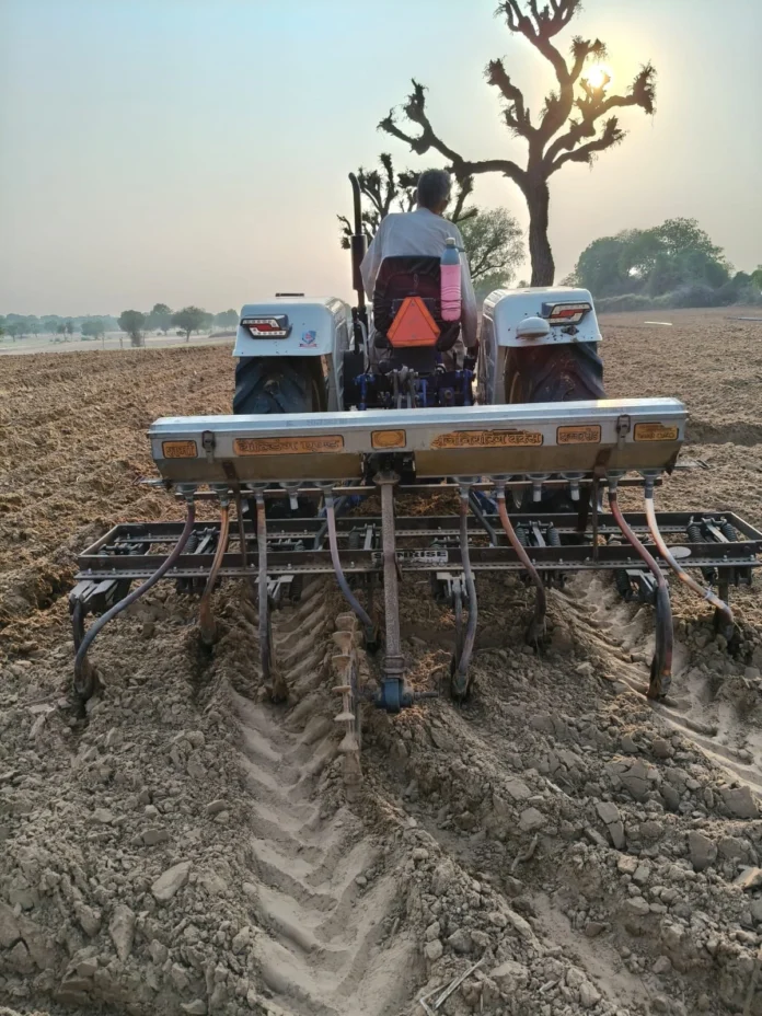 Farmers have started sowing millet in southern Haryana