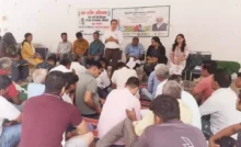 Gurugram News : किसानों को उन्नत तकनीक व विभिन्न जनकल्याणकारी योजनाओं के लिए किया जागरुक