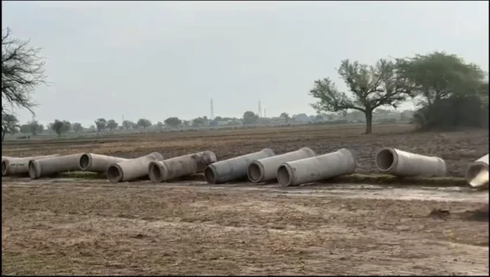 Farmers will get relief from waterlogging, work on the scheme has started Sunil Sangwan