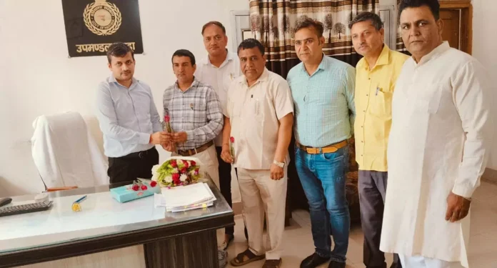HCS Ashish Sangwan took over as SDM