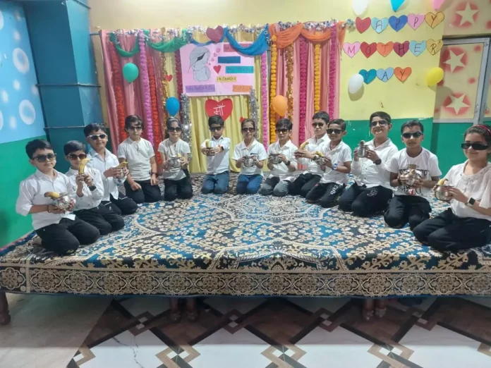 If there is a mother then there is heaven, children presented wonderful presentations in school on Mother's Day