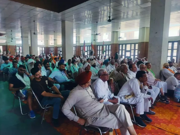 Jind News : सरकार की किसान विरोधी नीतियों के खिलाफ  संघर्ष तेज करने का समय : संधू