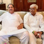 JJP's newly appointed district in-charge Rishipal Umarwas met Ajay Singh Chautala and expressed gratitude