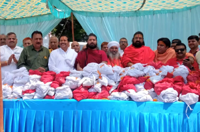Jan Seva Dal transported 300 ashes to Triveni in Rishikesh