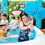 Jind News : इंडस पब्लिक स्कूल जूनियर विंग में नन्हे-मुन्ने बच्चों ने किया सप्लैश फन