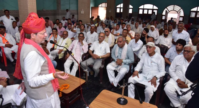 Jind News : शहीदों, वीर जवानों को समर्पित होगा भगवान परशुराम जन्मोत्सव : डॉ. अरविंद शर्मा