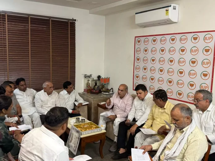 Faridabad News : विधायक पं. मूलचंद शर्मा ने जताया सरकार का आभार