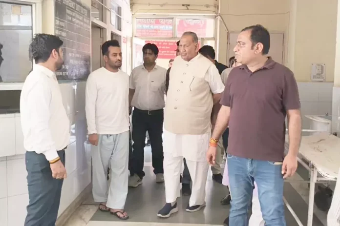 Jind News : विधायक रामकुमार गौत्तम ने किया नागरिक अस्पताल का निरीक्षण