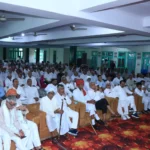 Oath taking ceremony of the newly appointed executive committee was organized at Jaat Dharamshala, Kurukshetra