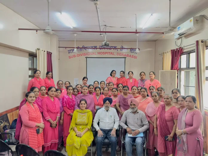 On the occasion of World Hypertension Day, ASHA facilitators and ASHA workers were made aware of hypertension