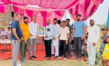 One day cricket tournament in Haripur Hindua, youth showed enthusiasm and passion