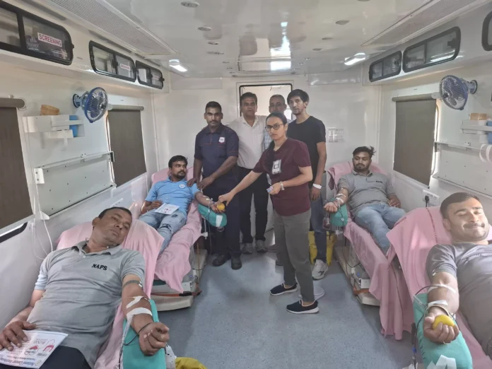 Organised Raja Ram Mohan Roy Jayanti medical and blood donation camps