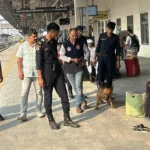 Police conducted security check campaign at crowded and public places