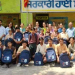 Pukar NGO in collaboration with Kris Group distributed stationery kits to single parents and orphans
