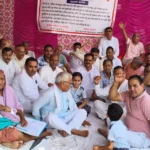 Bhiwani News : आरडब्ल्यूए व रेल अंडरपास महापंचायत ने संयुक्त रूप से दिया धरना